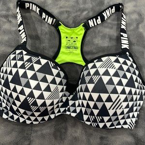 Pink Victoria secret ultimate push- up pigeonnant Size M ( D-DD)